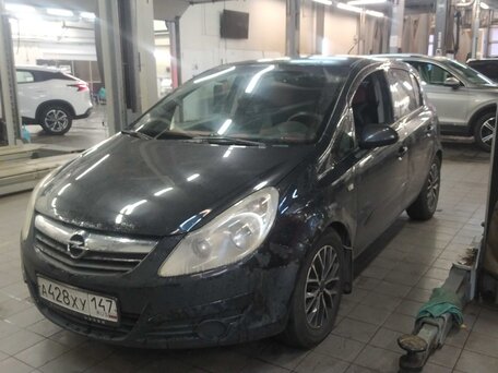 2007 Opel Corsa D, чёрный, 370000 рублей, вид 1