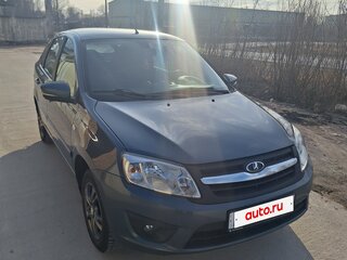 2014 Lada (ВАЗ) Granta I, серый, 670000 рублей, вид 1