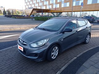 2012 Hyundai Solaris I, серый, 649000 рублей, вид 3