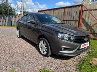 2017 Lada (ВАЗ) Vesta I, коричневый, 800000 рублей, вид 4