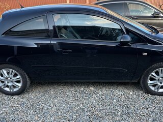 2007 Opel Corsa D, чёрный, 380000 рублей, вид 4