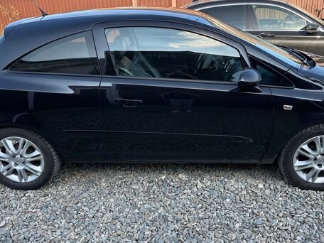 2007 Opel Corsa D, чёрный, 410000 рублей, вид 4
