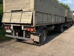 2012 МАЗ Прицеп бортовой, зелёный, 350000 рублей, вид 1
