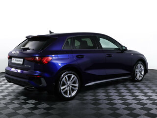 2021 Audi A3 Sportback 35 TFSI IV (8Y), синий, 2558000 рублей, вид 5