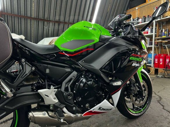 2021 Kawasaki Ninja 650, зелёный, 880000 рублей - вид 20