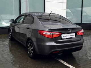 2012 Kia Rio III, серый, 735000 рублей, вид 3