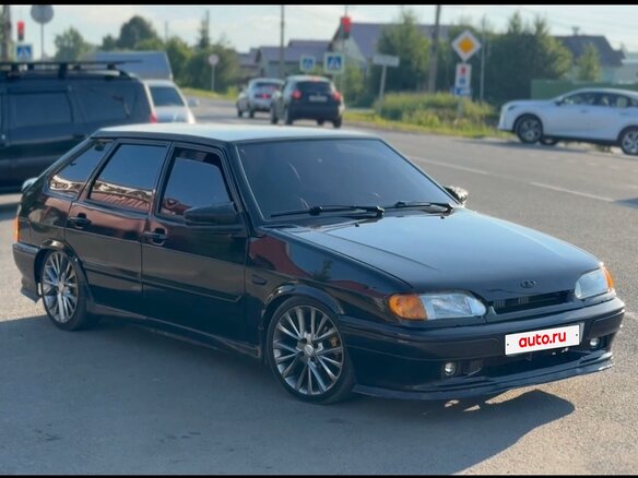 2003 Lada (ВАЗ) 2114, чёрный, 220000 рублей