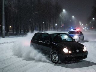 2001 Volkswagen Lupo, чёрный, 215000 рублей, вид 1