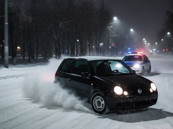2001 Volkswagen Lupo, чёрный, 215000 рублей