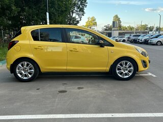 2012 Opel Corsa D Рестайлинг II, жёлтый, 560000 рублей, вид 4