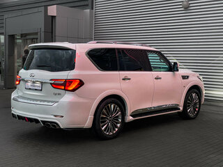 2018 Infiniti QX80 I Рестайлинг 2, белый, 3680000 рублей, вид 5