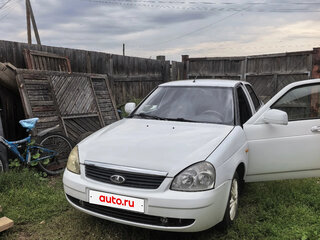 2011 Lada (ВАЗ) Priora I, белый, 450000 рублей, вид 1
