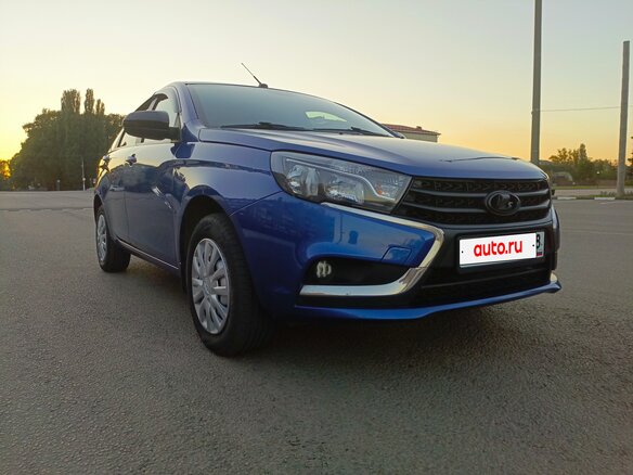 2021 Lada (ВАЗ) Vesta I, синий, 1129999 рублей - вид 16