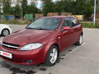 2007 Chevrolet Lacetti I, красный, 410000 рублей, вид 1