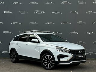 2024 Lada (ВАЗ) Vesta SW Cross I Рестайлинг (NG), белый, 1498600 рублей, вид 3