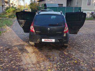 2010 Renault Sandero I, серый, 350000 рублей, вид 4