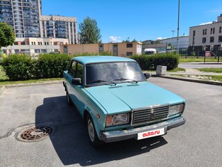 1999 Lada (ВАЗ) 2107, голубой, 160000 рублей, вид 3