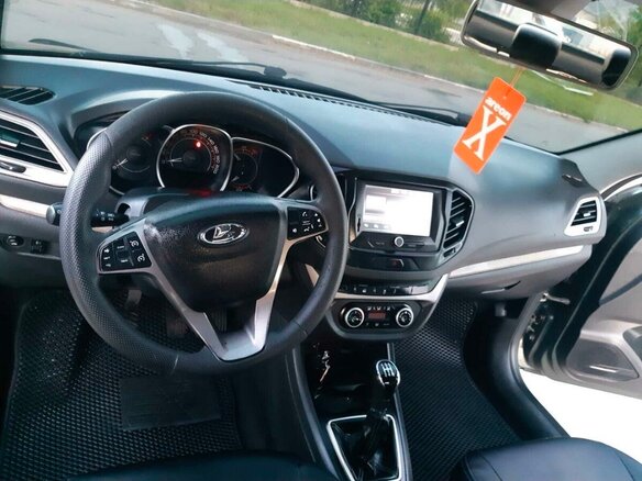 2017 Lada (ВАЗ) Vesta I, зелёный, 850000 рублей - вид 9