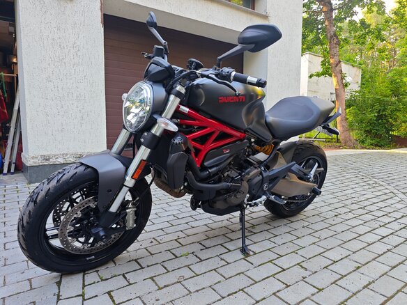 2017 Ducati Monster 821, красный, 600000 рублей - вид 1