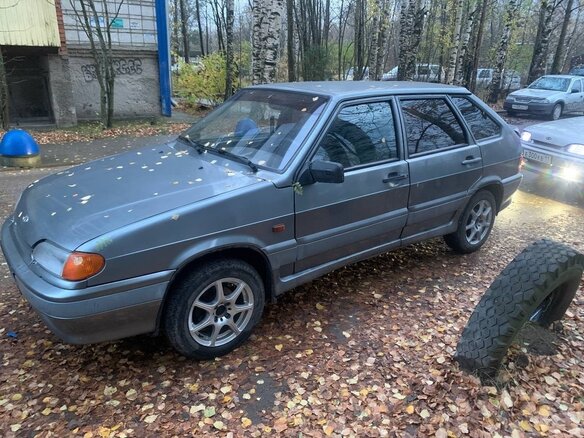 2006 Lada (ВАЗ) 2114, серый, 150000 рублей