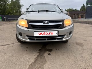 2012 Lada (ВАЗ) Granta I, серебристый, 360000 рублей, вид 2