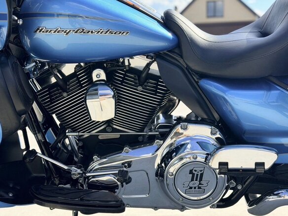 2010 Harley-Davidson Road Glide, голубой, 1350000 рублей - вид 15