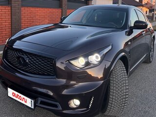 2016 Infiniti QX70, коричневый, 2800000 рублей, вид 3