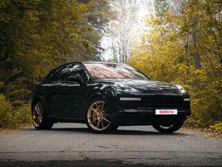2020 Porsche Cayenne Turbo Coupé III, чёрный, 9000000 рублей, вид 5