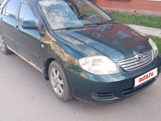 2004 Toyota Corolla IX (E120, E130), зелёный, 280000 рублей, вид 4