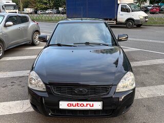 2009 Lada (ВАЗ) Priora Premier I, чёрный, 450000 рублей, вид 4