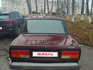 2009 Lada (ВАЗ) 2107, пурпурный, 300000 рублей, вид 2