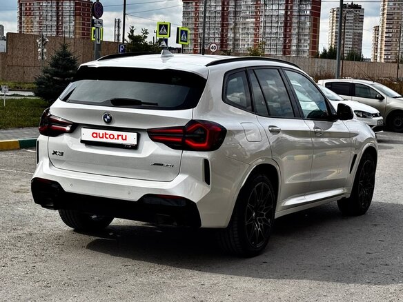 2021 BMW X3 30i xDrive III (G01) Рестайлинг, белый - вид 8