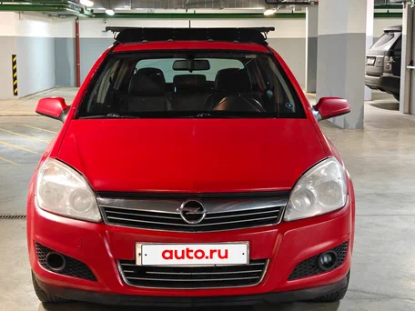 2008 Opel Astra H Рестайлинг, красный, 450000 рублей, вид 1