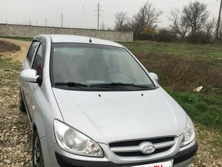 2008 Hyundai Getz I Рестайлинг, серебристый, 660000 рублей, вид 1