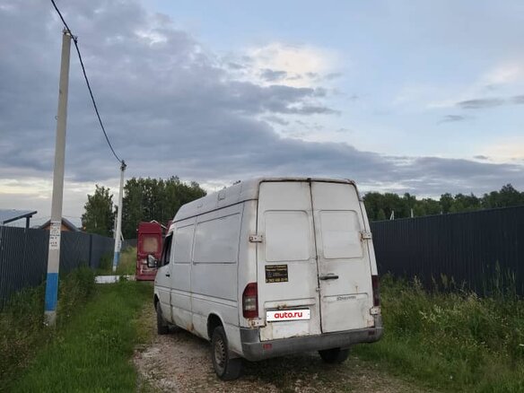 2002 Mercedes-Benz Sprinter, белый, 480000 рублей - вид 5