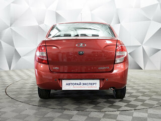 2013 Lada (ВАЗ) Granta I, красный, 435000 рублей, вид 4