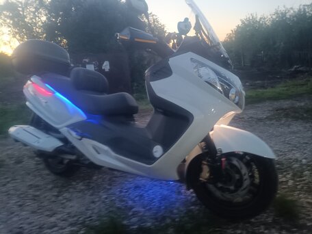 2014 Sym Maxsym 600, белый, 485000 рублей, вид 2