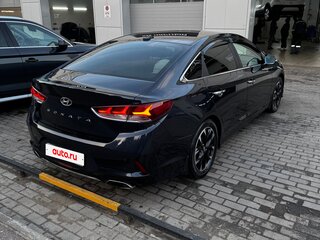 2018 Hyundai Sonata VII (LF) Рестайлинг, синий, 1599000 рублей, вид 2