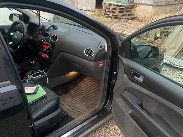 2007 Ford Focus II, чёрный, 390000 рублей - вид 5