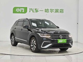 2022 Volkswagen Tiguan L II Рестайлинг (China Market), чёрный, 2530000 рублей, вид 3