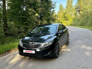 2012 Kia Rio III, чёрный, 495000 рублей, вид 5