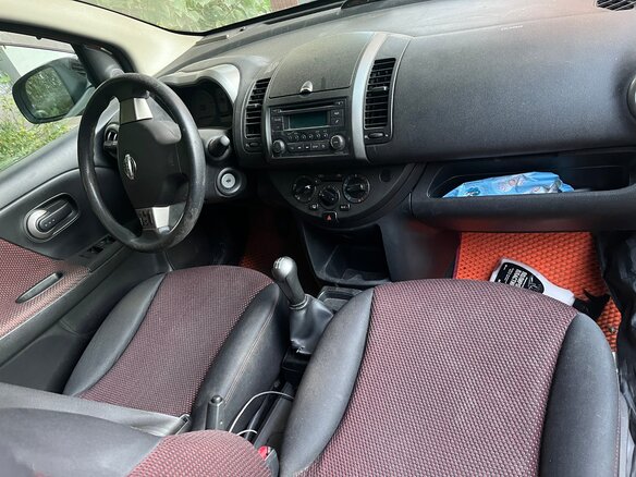 2008 Nissan Note I Рестайлинг, пурпурный - вид 3