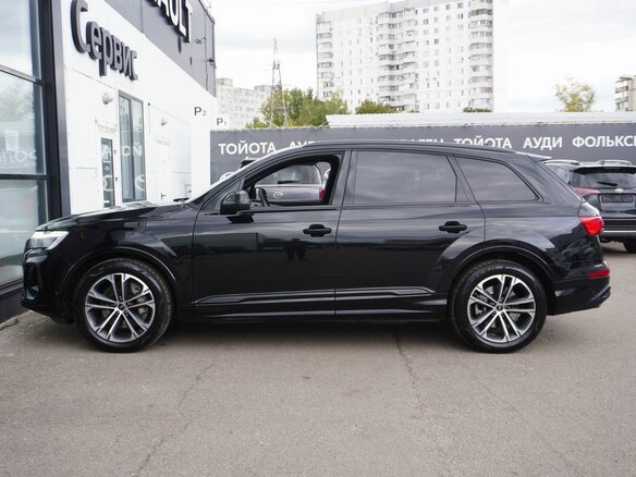 2024 Audi Q7 55 TFSI II (4M) Рестайлинг 2, чёрный, 9500000 рублей - вид 7