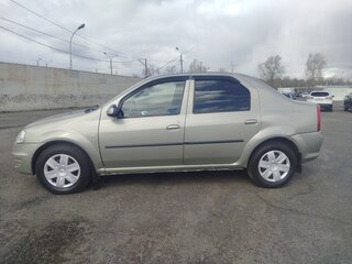 2013 Renault Logan I Рестайлинг, бежевый, 519000 рублей, вид 4