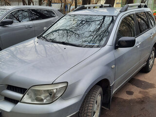 2008 Mitsubishi Outlander I, серебристый, 965000 рублей, вид 1