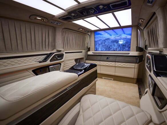 2026 Mercedes-Benz V-Класс Extra Long 300 d экстра длинный III (W447) Рестайлинг 2, чёрный, 37900000 рублей - вид 12