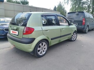 2007 Hyundai Getz I Рестайлинг, зелёный, 440000 рублей, вид 2