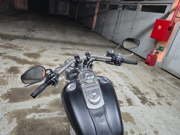 2013 Harley-Davidson Fat Bob, чёрный - вид 14