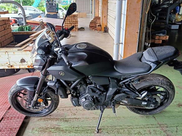 2025 Yamaha MT-07 (FZ-07), чёрный, 1020000 рублей - вид 32