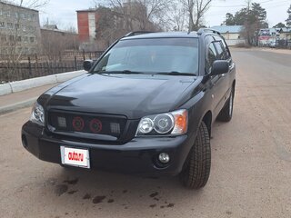 2001 Toyota Kluger I (XU20), чёрный, 1300000 рублей, вид 2